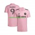 Camisola Inter Miami Suárez Luis 9 Homem Equipamento Primeiro 2023-2024 Manga Curta